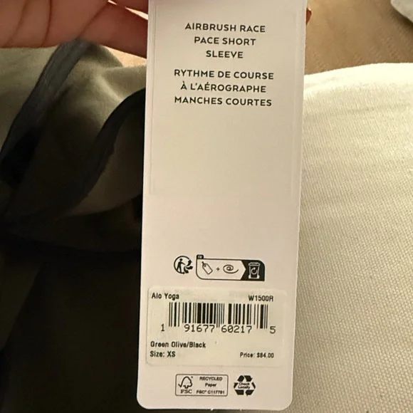 ALO Yoga Race Pace Short Sleeve - Picture 4 of 6